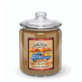 SPIRITS  - CANDY JAR - CARAMEL BOURBON - kentucky whiskey barrel best powerful candles premium scented strong original fine home fragrance soy coconut vegan concentrated tasting jim beam jack daniels buffalo trace wild