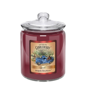 SPIRITS  - CANDY JAR - MAPLE BOURBON - kentucky whiskey barrel best powerful candles premium scented strong original fine home fragrance soy coconut vegan concentrated tasting jim beam jack daniels buffalo trace wild turke