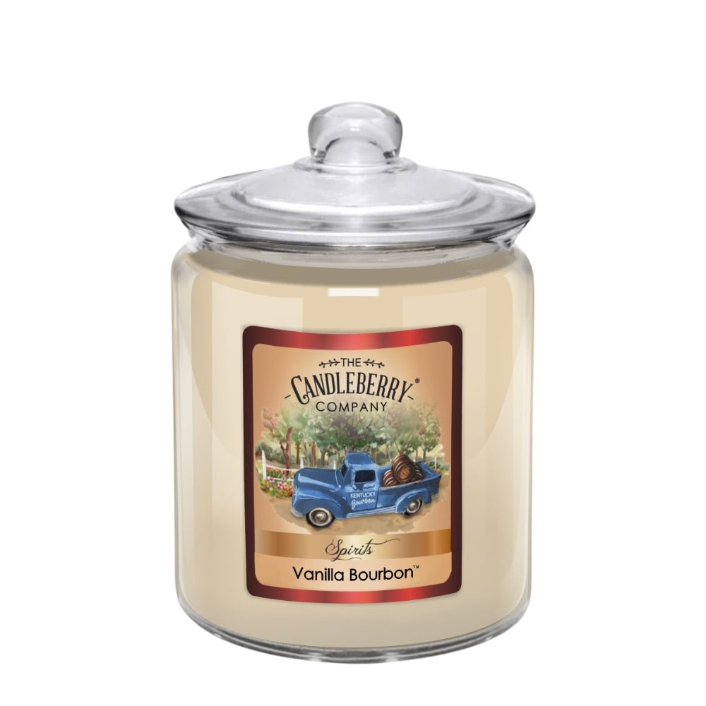 SPIRITS  - CANDY JAR - VANILLA BOURBON - kentucky whiskey barrel best powerful candles premium scented strong original fine home fragrance soy coconut vegan concentrated tasting jim beam jack daniels buffalo trace wild