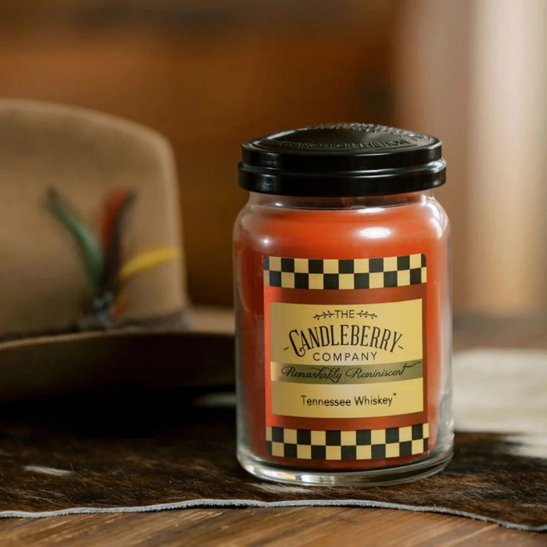 Tennessee Whiskey®, Large Jar Candle - The Candleberry® Candle Company - Large Jar Candle - The Candleberry Candle Company