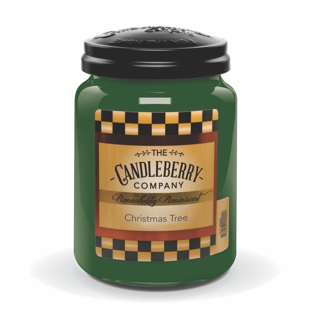 Christmas Tree™, 26 oz. Jar, Scented Candle 26 oz. Large Jar Candle The Candleberry Candle Company 