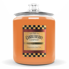 Dreamsicle Cake Pop™, 160 oz. Jar, Scented Candle 160 oz. Cookie Jar Candle The Candleberry Candle Company