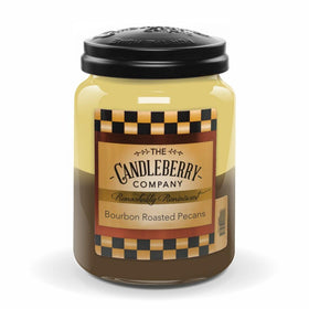 Bourbon Roasted Pecans™, 26 oz. Jar, Scented Candle 26 oz. Large Jar Candle The Candleberry Candle Company
