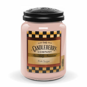 Pink Sugar™, 26 oz. Jar, Scented Candle 26 oz. Large Jar Candle The Candleberry Candle Company 