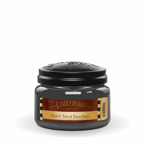 Black Sand Beaches®, 10 oz. Jar, Scented Candle 10 oz. Small Jar Candle The Candleberry Candle Company 