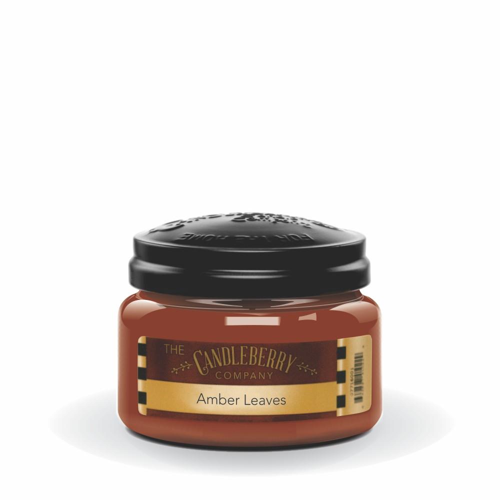 Amber Leaves™, 10 oz. Jar, Scented Candle 10 oz. Small Jar Candle The Candleberry Candle Company 