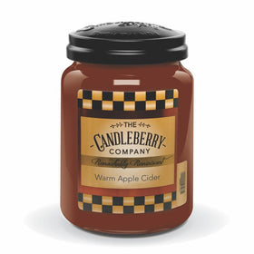 Warm Apple Cider™, 26 oz. Jar, Scented Candle 26 oz. Large Jar Candle The Candleberry Candle Company