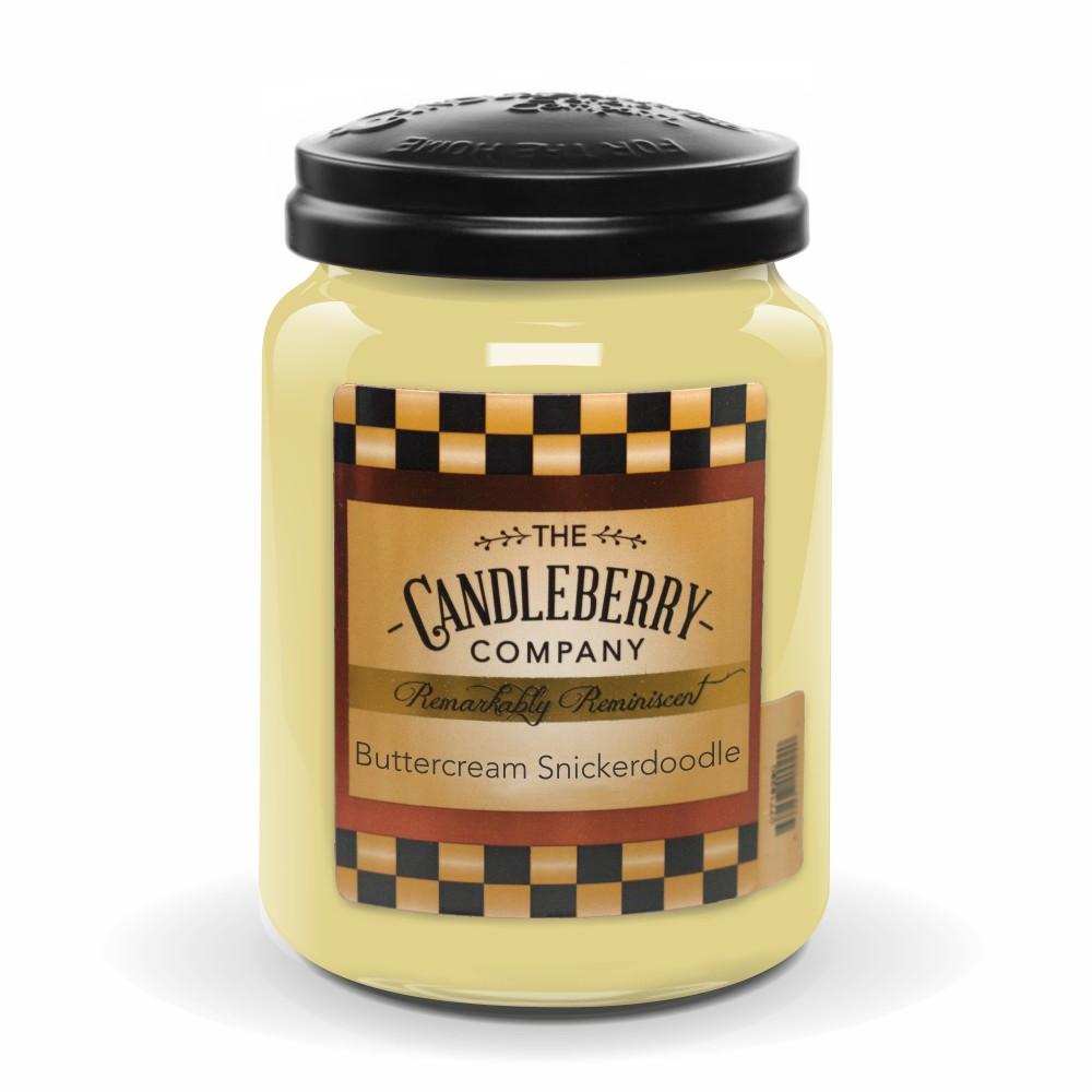 Buttercream Snickerdoodle™, 26 oz. Jar, Scented Candle 26 oz. Large Jar Candle The Candleberry Candle Company