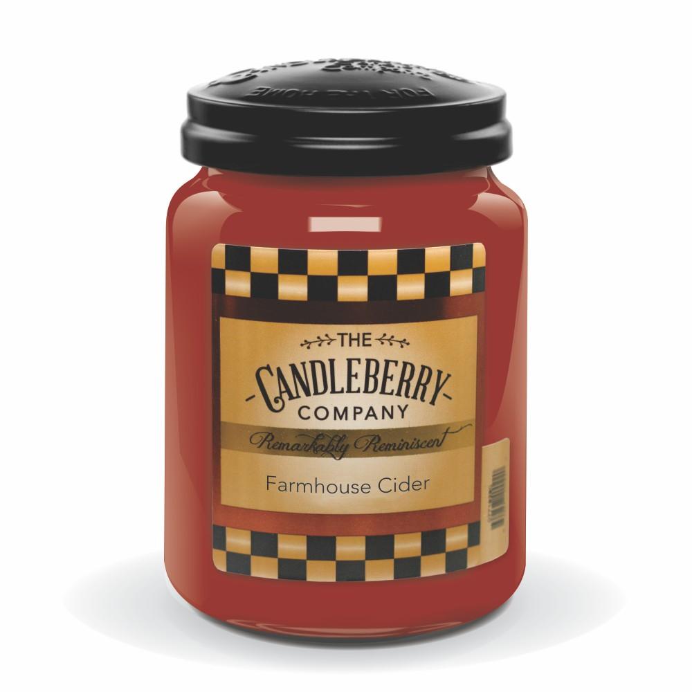 Farmhouse Cider™, 26 oz. Jar, Scented Candle 26 oz. Large Jar Candle The Candleberry Candle Company 