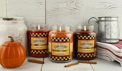 Fall Festival™, 26 oz. Jar, Scented Candle 26 oz. Large Jar Candle The Candleberry Candle Company