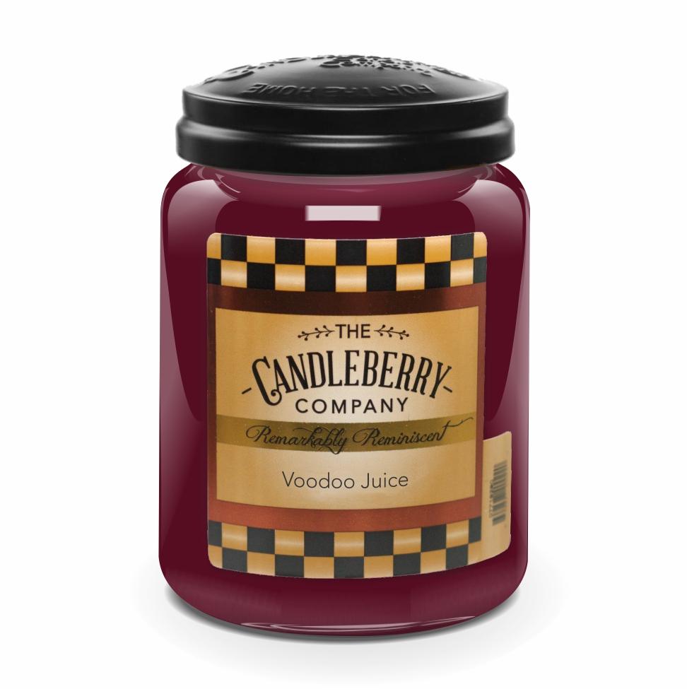 Voodoo Juice, 26 oz. Jar, Scented Candle 26 oz. Large Jar Candle The Candleberry Co. 