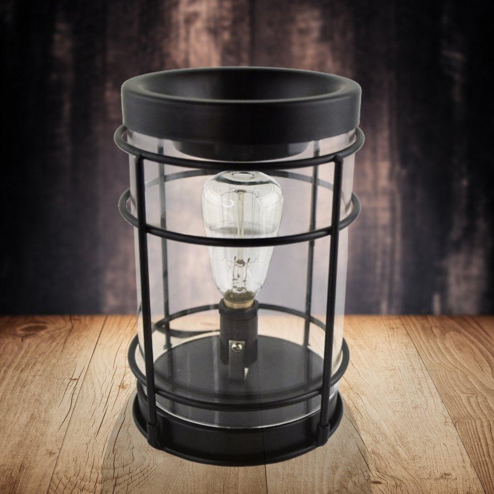 "Black Nostalgic" Edison Tart Warmer, Including Safety Timer Warmer The Candleberry Candle Company 