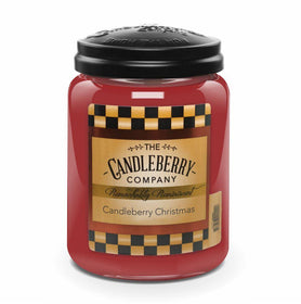 Candleberry Christmas™, 26 oz. Jar, Scented Candle 26 oz. Large Jar Candle The Candleberry Candle Company 