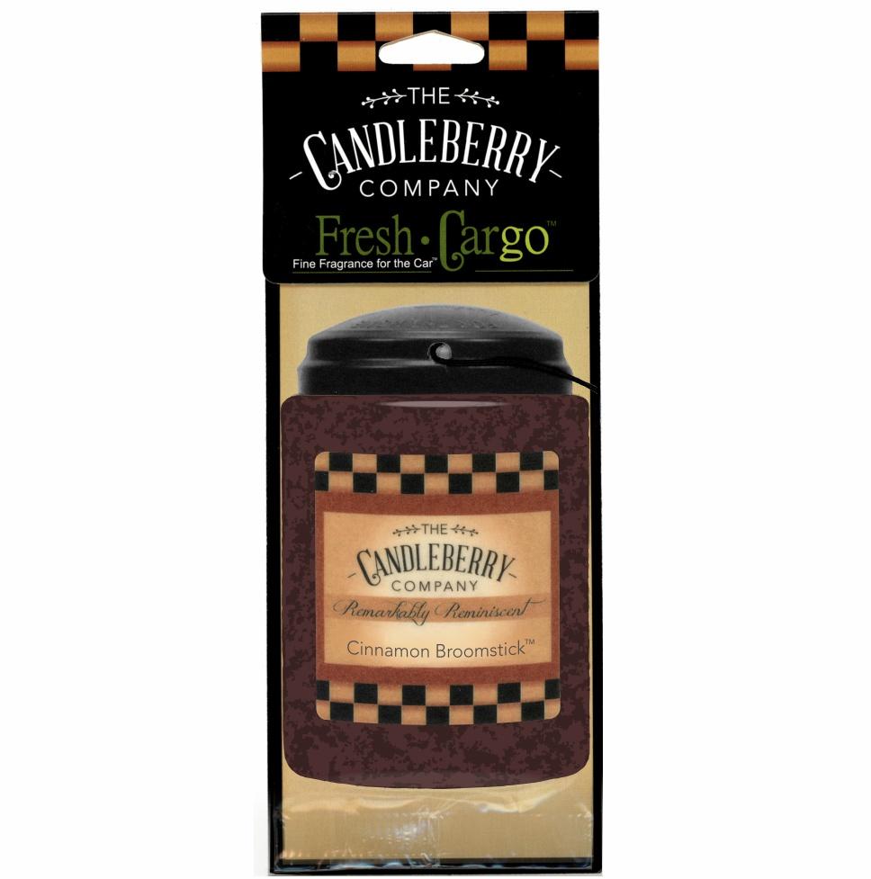 Cinnamon Broomstick™, 2-Pack, "Fresh Cargo", Scent for the Car Fresh CarGo® Car Scent The Candleberry Candle Company