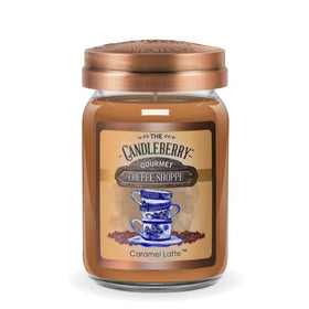 CARAMEL LATTE COFFEE - LARGE JAR  highly scented best seller selling candle premium natural vegan friendly soy coconut wax powerful 10 percent  fragrance load