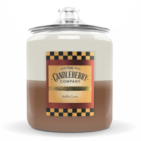 Waffle Cone™, 160 oz. Jar, Scented Candle 160 oz. Cookie Jar Candle The Candleberry Candle Company