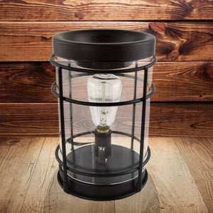 "Black Nostalgic" Edison Tart Warmer, Including Safety Timer Warmer The Candleberry Candle Company 