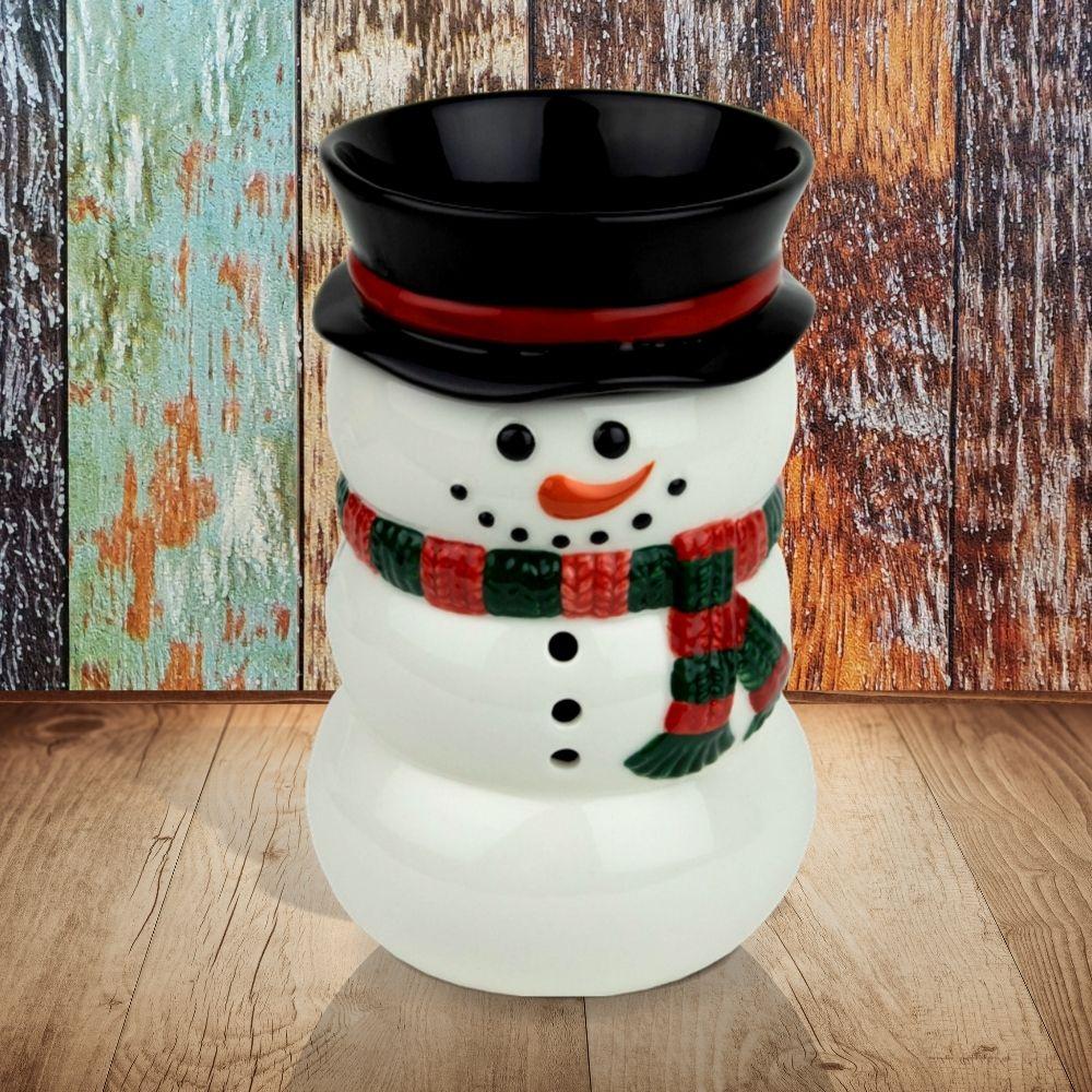 "Snowman" Wax Tart Warmer, Including Safety Timer Warmer The Candleberry Candle Company 