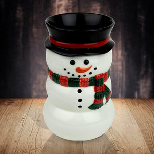 "Snowman" Wax Tart Warmer, Including Safety Timer Warmer The Candleberry Candle Company 