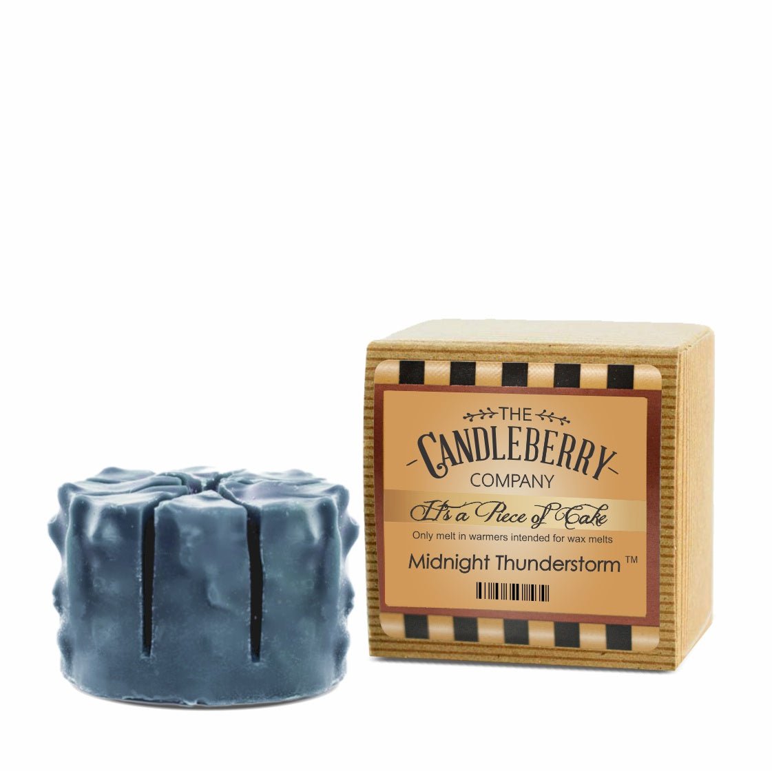 MIDNIGHT THUNDERSTORM CAKE TART melt potpouri  highly scented fresh clean spring summer premium powerful strong candles