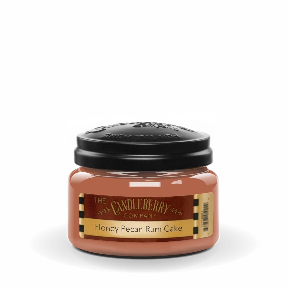 Honey Pecan Rum Cake, 10 oz. Jar, Scented Candle 10 oz. Small Jar Candle The Candleberry Candle Company 